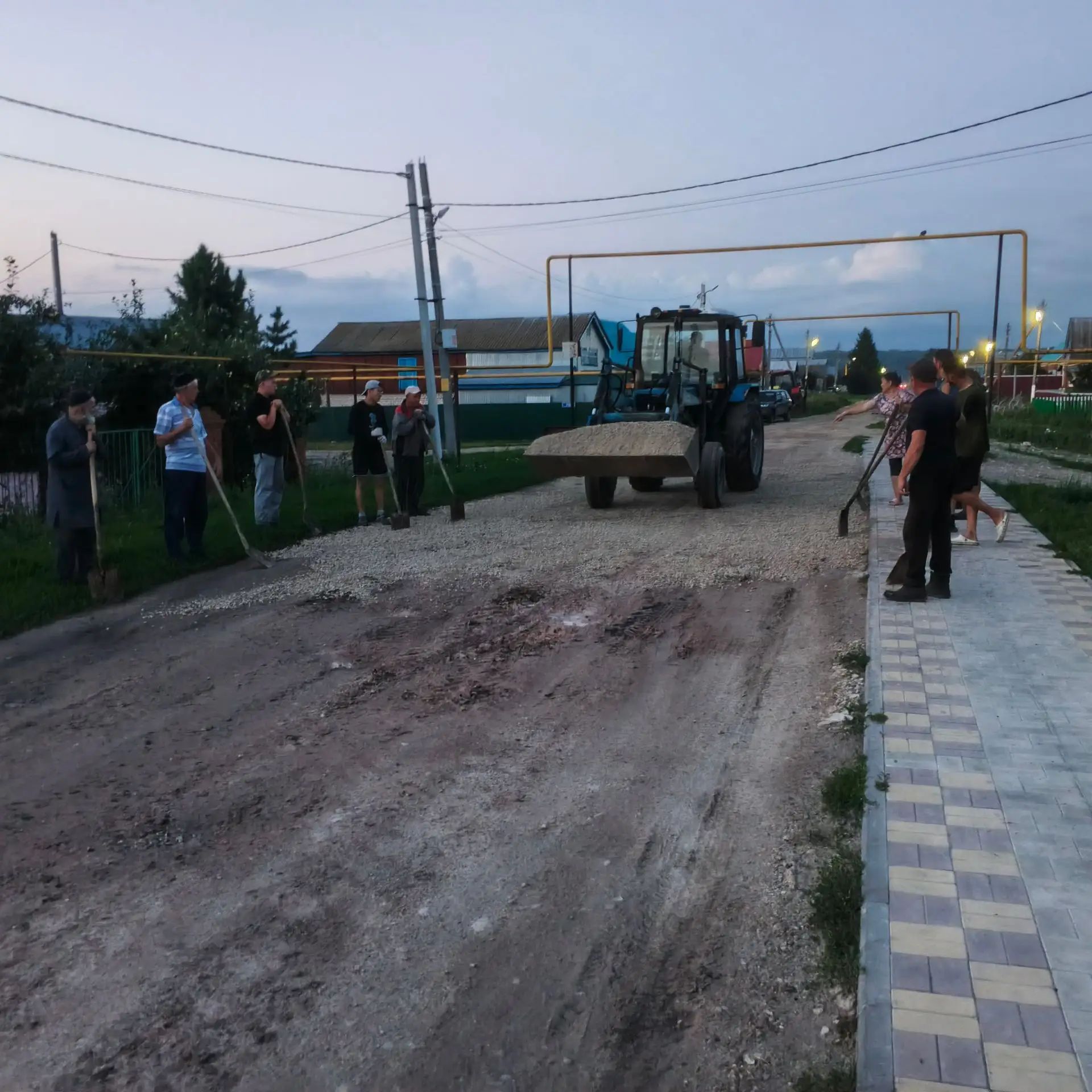 Түбән Наратбаш авылы. Р. Шәрәфетдинов фотосы.